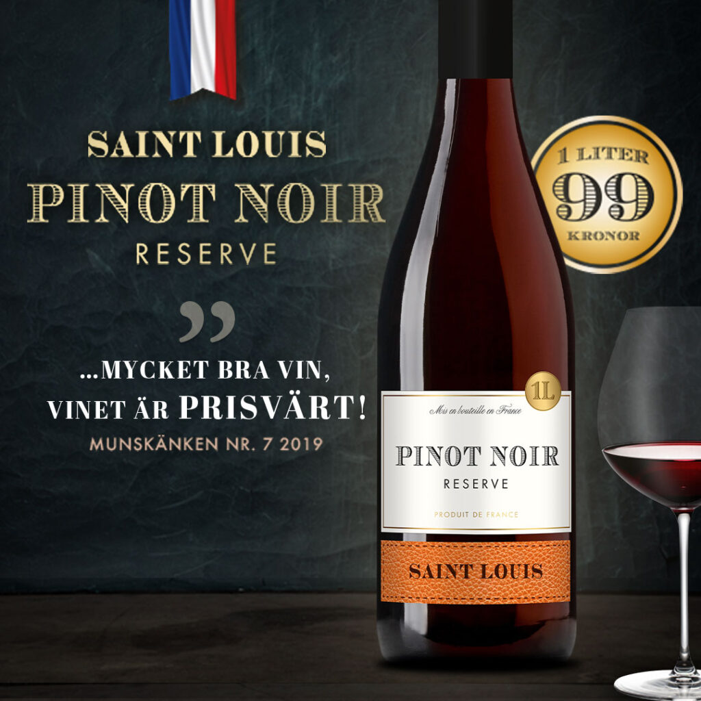 Saint Louis Pinot Noir – Allt om Vin