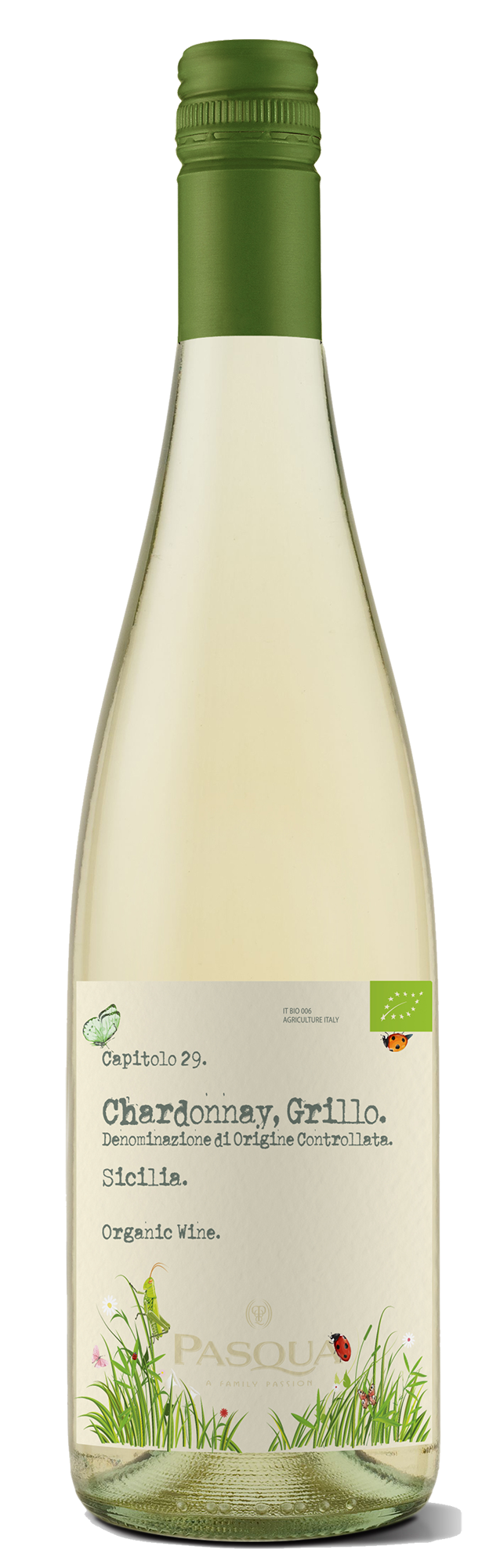 Produktbild på  Pasqua Chardonnay Grillo Organic