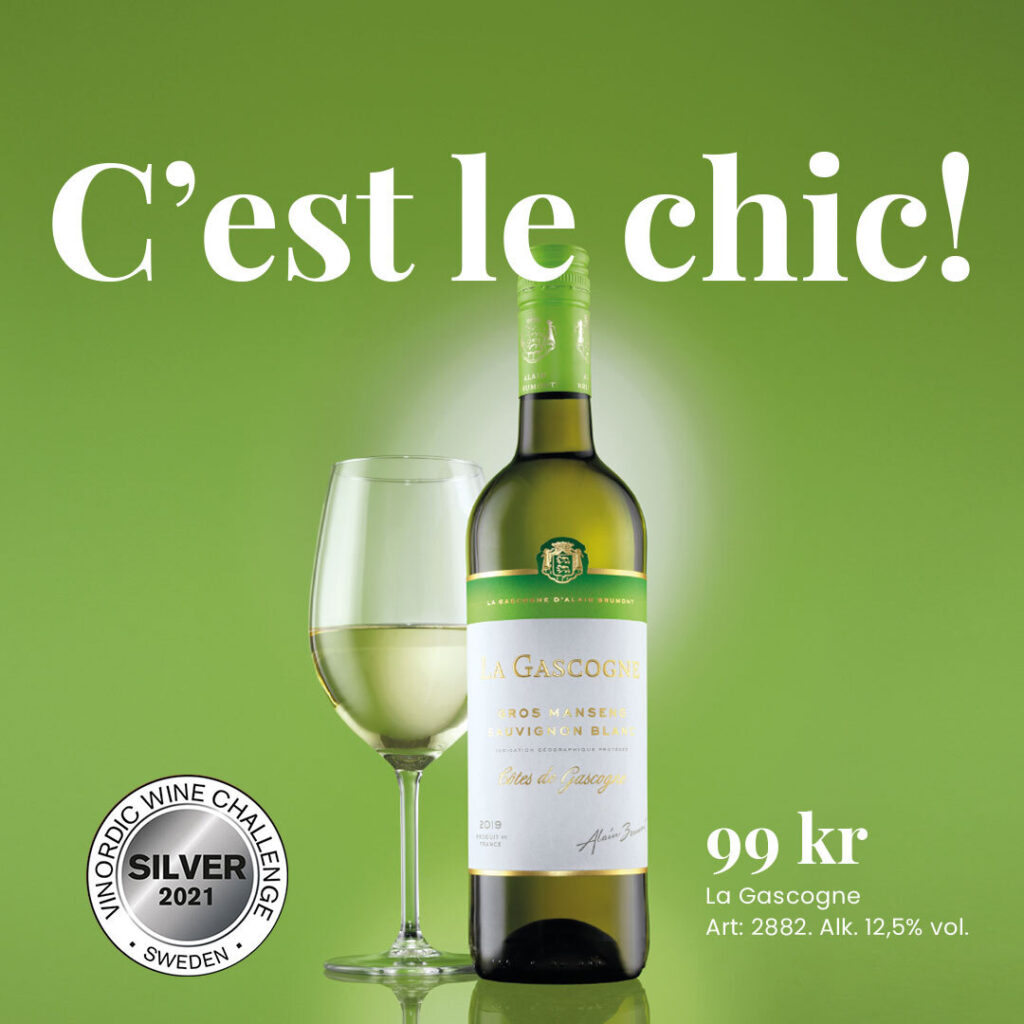 La Gascogne par Alain Brumont Gros Manseng-Sauvignon – Allt om Vin