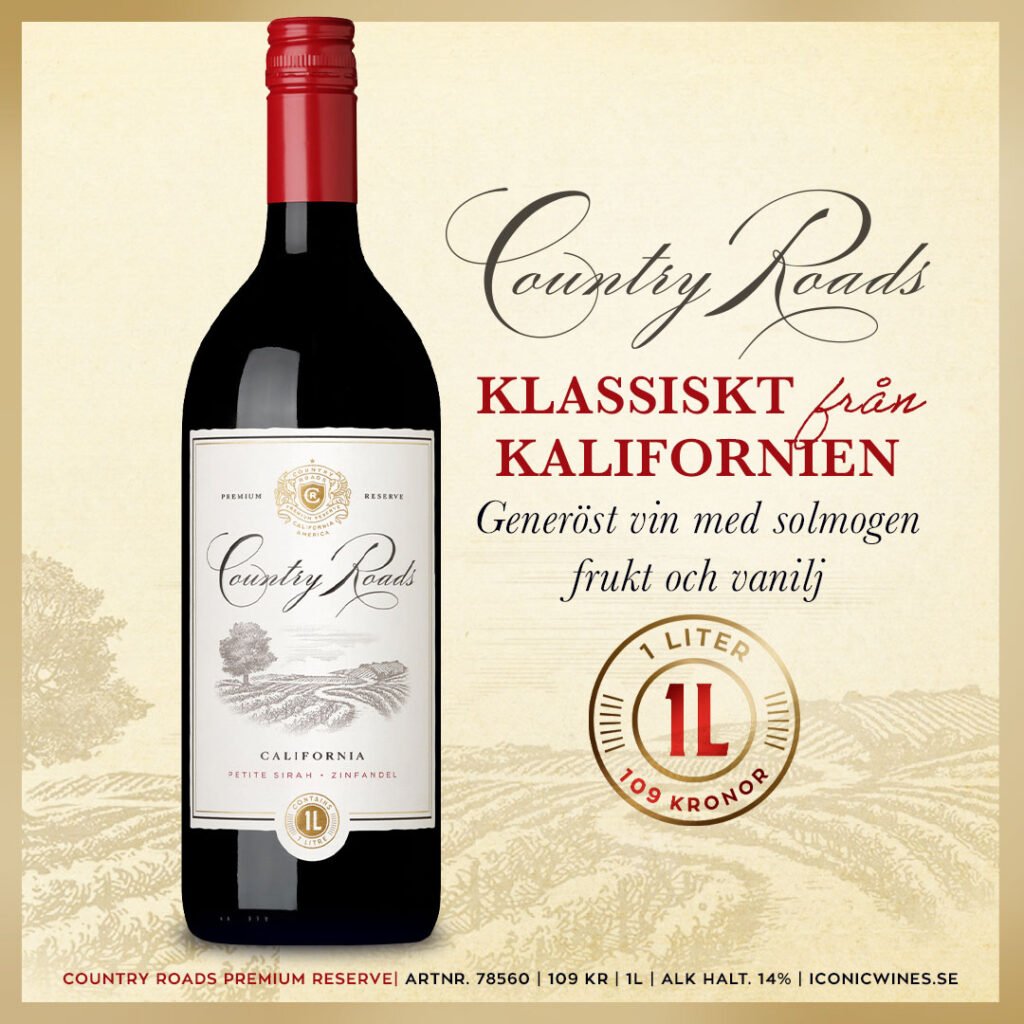 Country Roads Premium Reserve – Allt om Vin