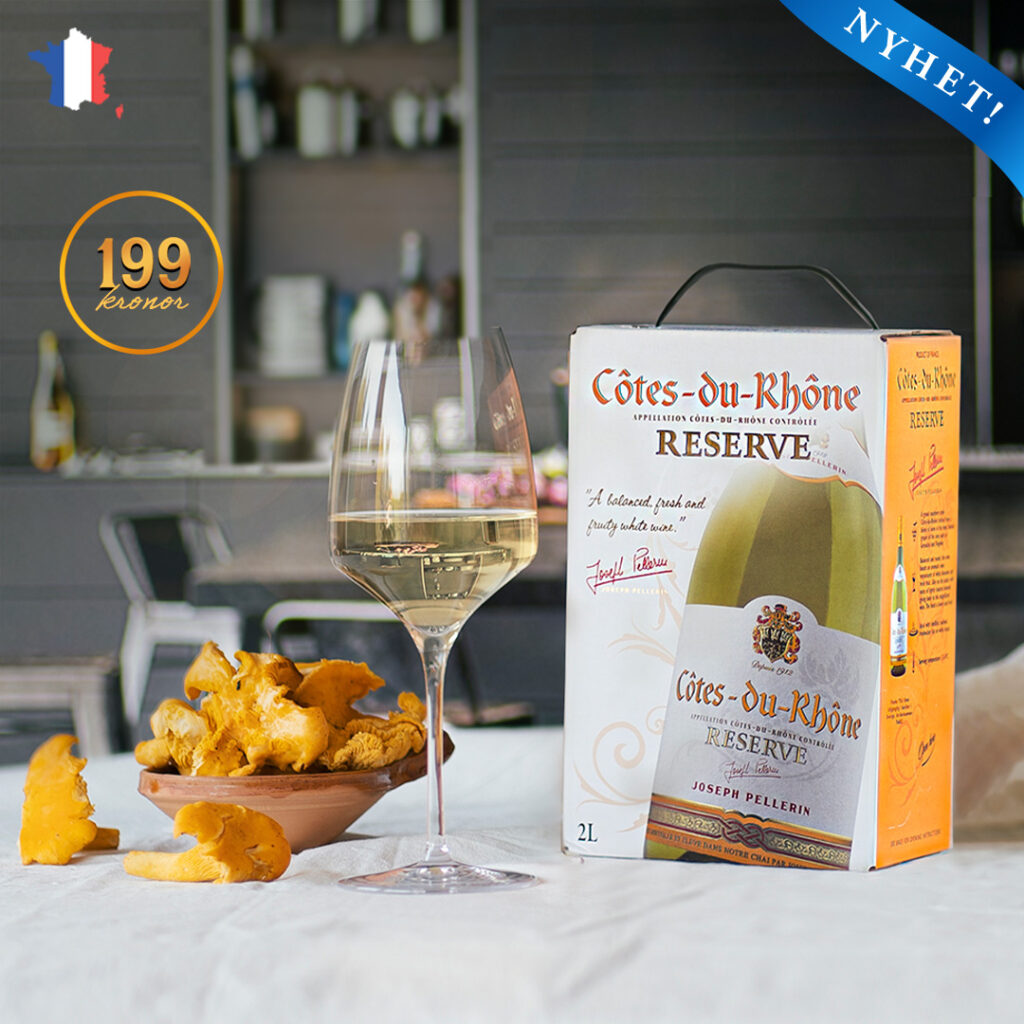 Pellerin CdR Reserve Blanc – Allt om Vin