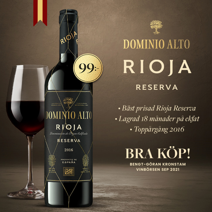 Dominio Alto Rioja Reserva – Allt om Vin