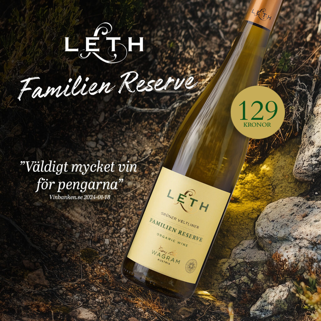 Leth Grüner Veltliner Familien Reserve – Allt om Vin