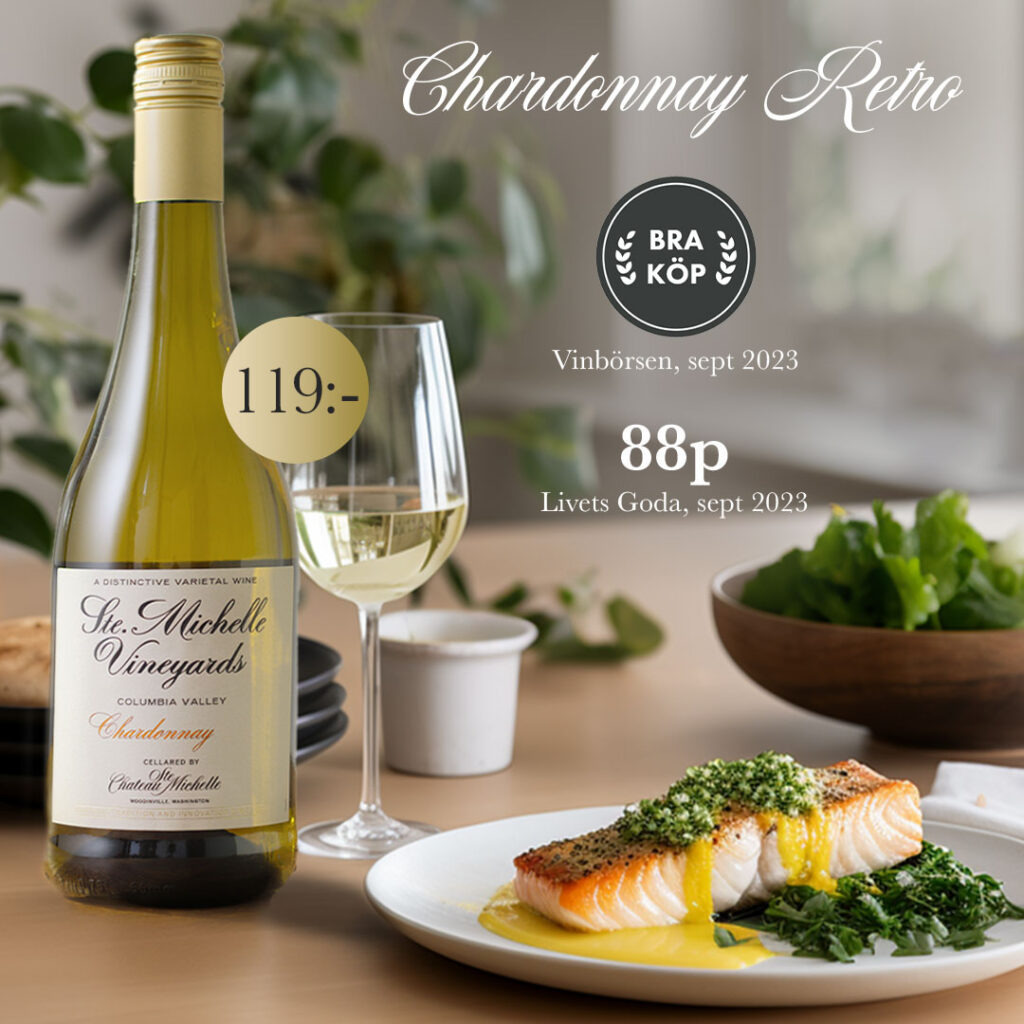 Chateau Ste Michelle Chardonnay Retro – Allt om Vin – 2