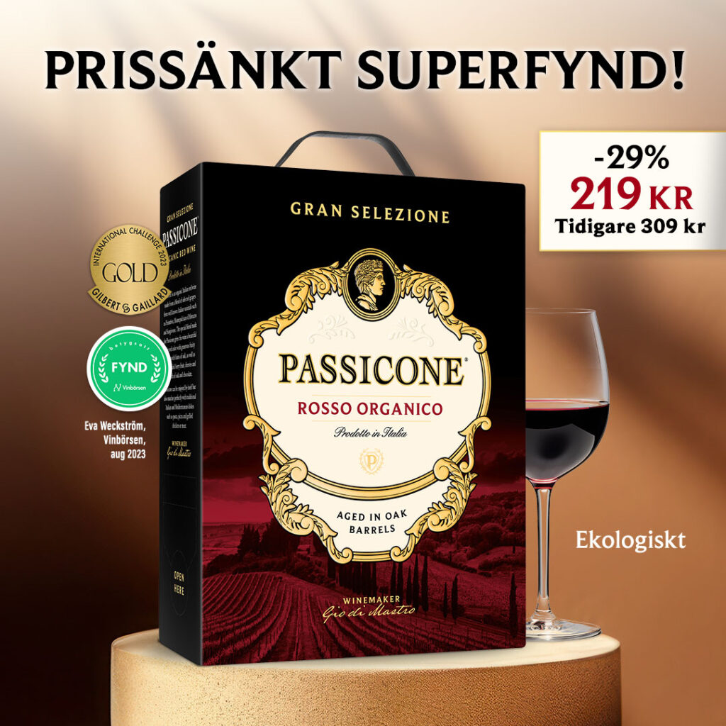 Passicone Rosso Organico BIB