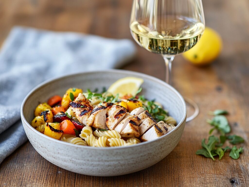 Vin till pastasallad