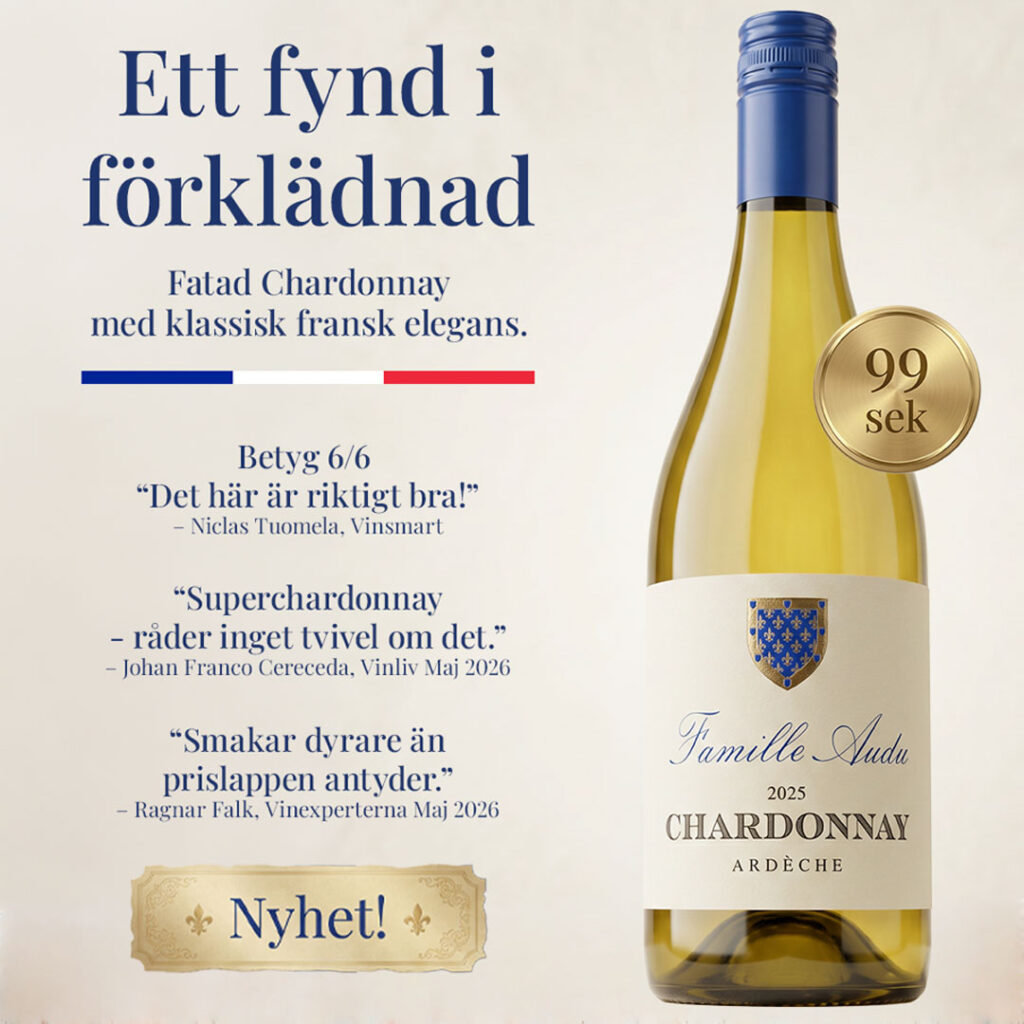 Famille Audu Chardonnay – Vid bordet